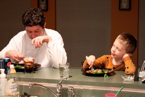 The "OMG I got them to eat Kale and Bulgur without one single complaint" Stuffed Peppers! - theb oys