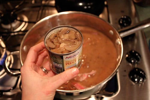 Beef with Mushrooms, Pantry Style - mushrooms