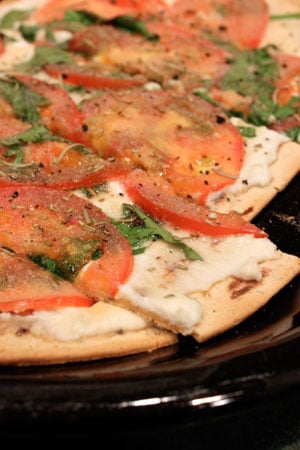 Ricotta and Rosemary Flatbread Pizza