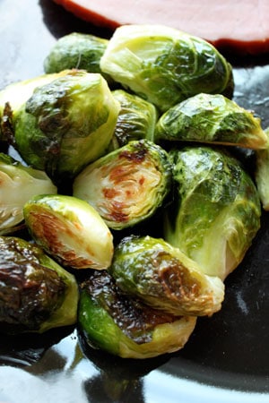 Simply Roasted Brussels Sprouts