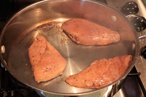 POM Marinated Chicken with Brown Rice and Spinach - step 3