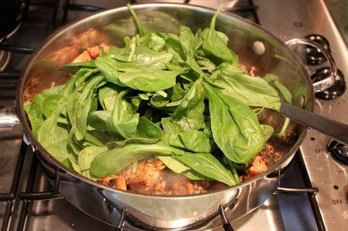 POM Marinated Chicken with Brown Rice and Spinach - step 9