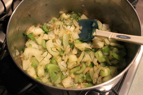 Fennel and Spinach Soup - step 2