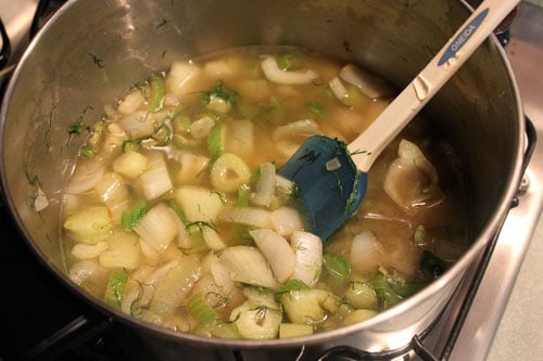 Fennel and Spinach Soup - step 3