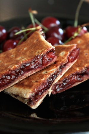 Grilled Chocolate and Cherries