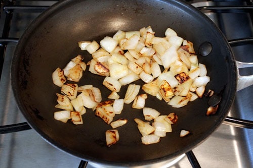 Skillet Veggie and Feta Tacos - step 1
