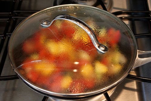Skillet Veggie and Feta Tacos - step 3