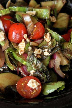 Basil Feta Cucumber Salad