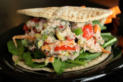 Spicy Garden Tuna Salad - finished