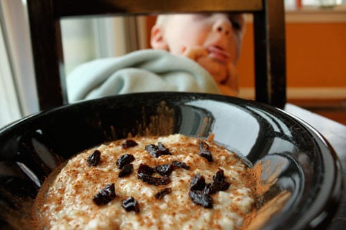 My Overnight Steel Cut Oats Adventure - honey cinnamon