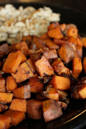 Simple Sweet Potato Hash