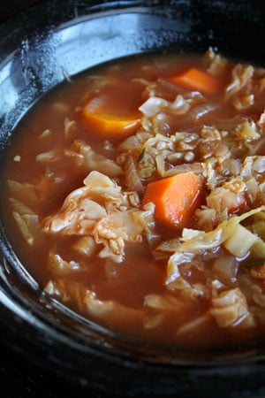 Simple Base Cabbage Soup