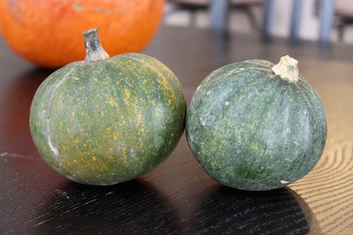 Acorn Squash Stuffed with Apple Cider Quinoa - the squash