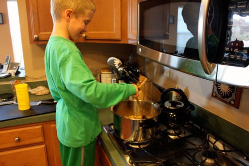 Curried Sweet Potato and Apple Soup - littlehelper