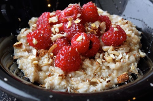 Raspberry Almond Oatmeal 2