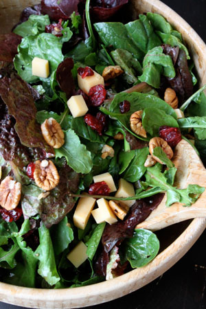 Thanksgiving Harvest Salad Idea
