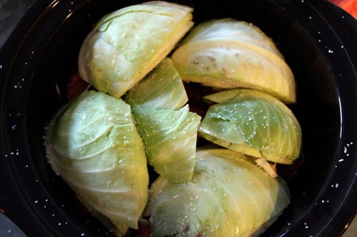 Potatoes, Sausage and Cabbage in the Slow Cooker - step 3