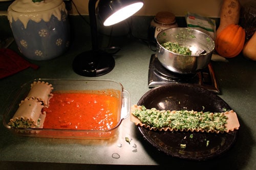 Turkey Spinach Lasagna Roll-ups  - my rolling station