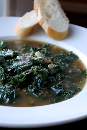 Spicy Meatless Meaty Kale Soup Spicy Meatless Meaty Kale Soup
