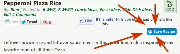 saverecipe