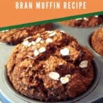 Pumpkin bran flake in muffin pan