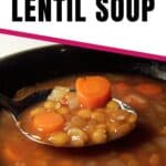 lentil soup pin