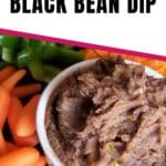 black bean dip pin