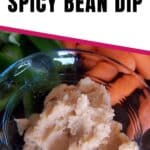 spicy bean dip pin