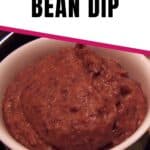 black bean dip pin