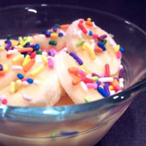 banana and sprinkles featured
