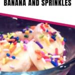 banana and sprinkles pin