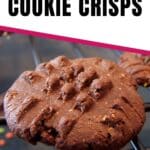 chocolate cookie crisps pin