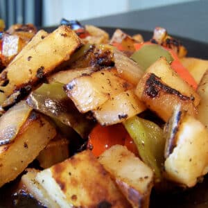 homemade home fries featured