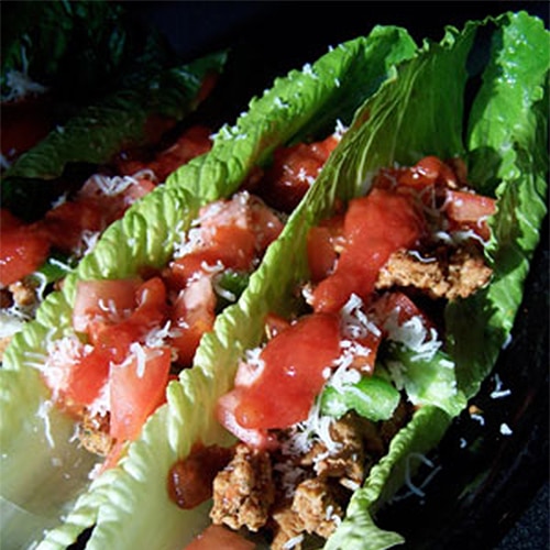 taco lettuce wraps featured