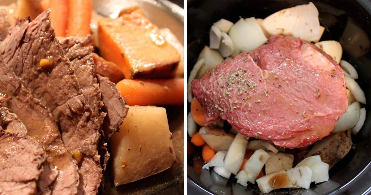 Slow Cooked Top Sirloin with Rosemary and Thyme - GreenLiteBites