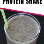 quick berry protein shake pin