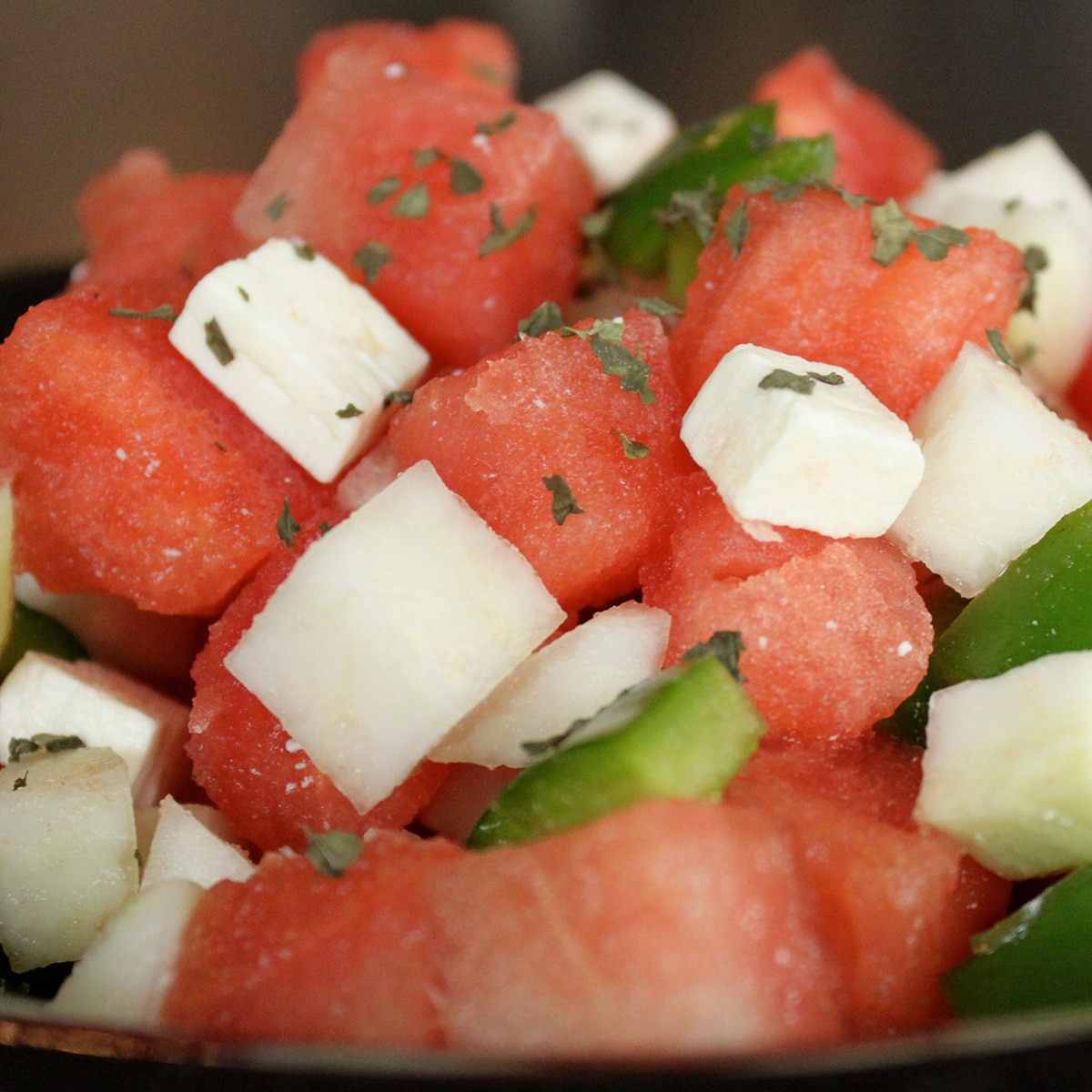 watermelon feta salad featured