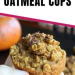 pumpkin oatmeal cups pin
