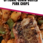 optional cumin dusted pork chops pin