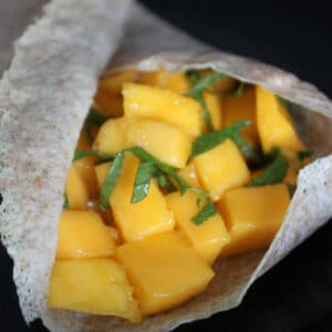minted mango crepe featured