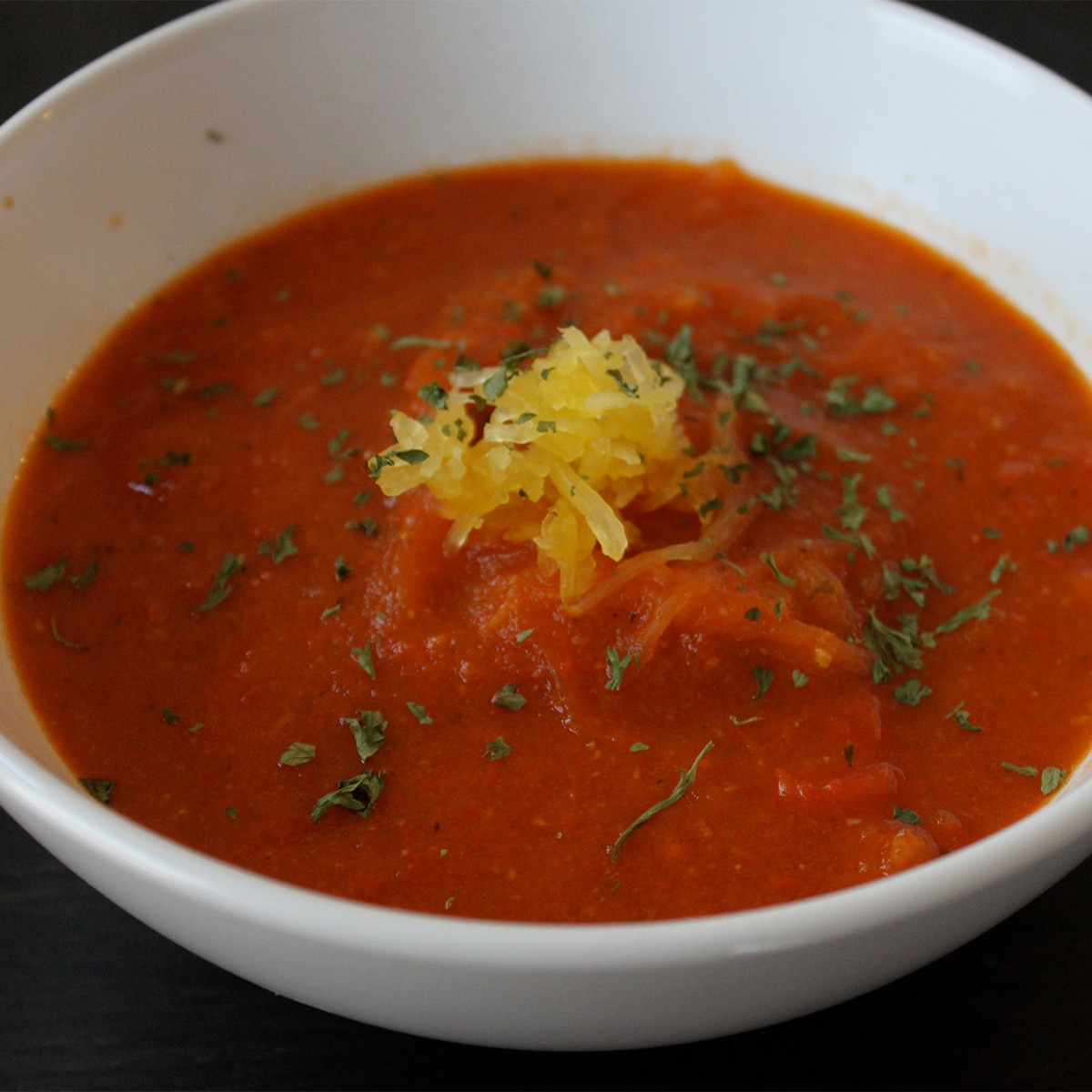 red pepper soup featured