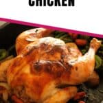 ginger roasted chicken pin