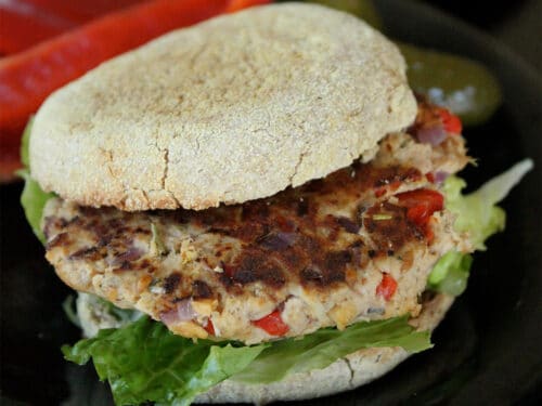 Salmon Burgers (made with canned salmon!) « Clean & Delicious