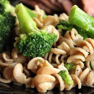 broccoli pasta salad featured