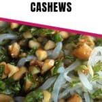 basil cashew pin