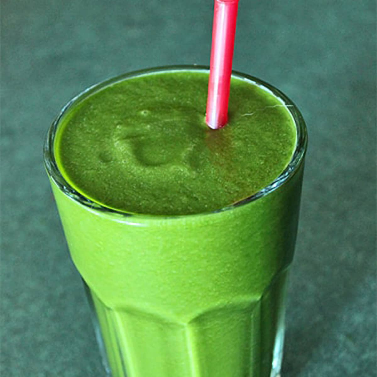 green melon smoothie featured