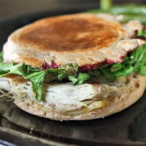 leftover turkey sandwich pressed featured