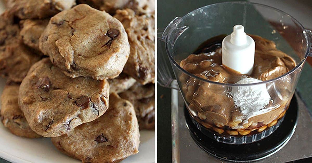 Chocolate Chip Cookie Dough Cookies - GreenLiteBites