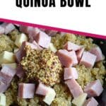 quinoa bowl pin