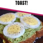 avocado toast pin